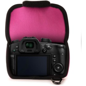 Resim MegaGear Panasonic Lumix DC-GH5 (14-140mm) Neopren Kamera Kılıfı 