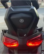 Resim MotoExclusive Xmax Techmax -2024-2025 Sissybar Sırt Dayama (YENİ KASALARA UYUMLUDUR) 