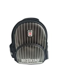 Resim Beşiktaş Çubuk Desenli Suni Deri Okul Sırt Çantası 25352 Desenli 