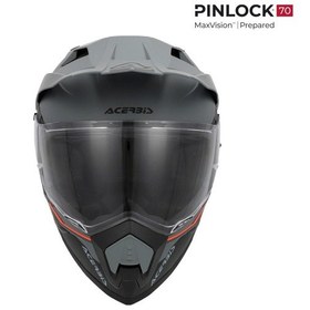 Resim Acerbis Assault Graphıc 22-06 Kask Siyah Turuncu Siyah 