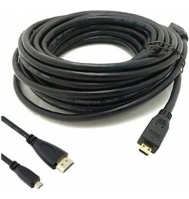 Resim Platoon 10 Metre Micro HDMI Kablo 10M Mikro HDMI Micro Hdmı To Hdmı Telefonlara Olmaz 