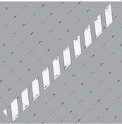 Resim Rfhlm125 Reflektif Kesikli Serit (Kaska Uygun) 