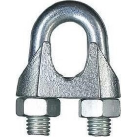 Resim Çelik Halat Klemensi 8 Mm Paslanmaz Çelik Civatalı 5 Adet 