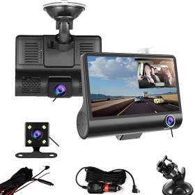Resim Apprise 3 Kameralı Araç Kamera Sistemi 1080P/60hz,4inch LCD Ekran,Geniş Açılı 170 Derece 