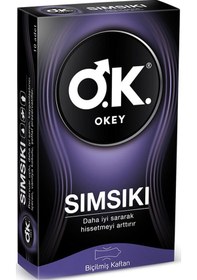 Resim Okey Prezervatif Sımsıkı 10'lu 