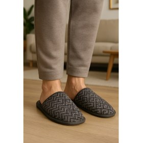 Resim Lurji Erkek Ev Terliği Rahat Kullanışlı Terlik 