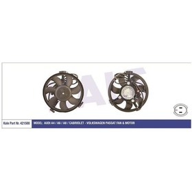 Resim KALE 421500 FAN MOTORU PASSAT B5 97- 1.6I 1.8 1.8T 1.9 TDI 2.0 2. 