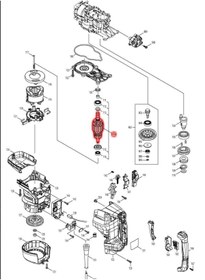 Resim Nesta Makita Hr5202c Endüvi Rotor Kollektör Ürün Kodu 517898-3 