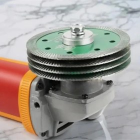 Resim Kanal Açma Disk Aparatı Spiral Taşlama Çoklu Disk Takma Aparatı 