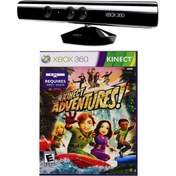 Resim Microsoft XBOX 360 Kinect Kamera + Kinect Adventures XBOX Oyun Seti 