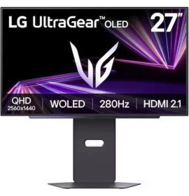 Resim Lg Ultragear™ OLED Gx7 26.5" 27GX700A-B 280Hz 0.03MS(GTG) Qhd OLED Pivot Vesa Displayhdr True Black 500 Gaming Monitör 