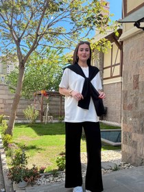 Resim 3 Parça Bağlama detaylı Takım Siyah - S 