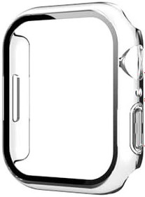 Resim Apple Watch 10 Serisi 42mm ile uyumlu First Class Şeffaf Kasa ve Ekran Koruyuculu Gard 13 