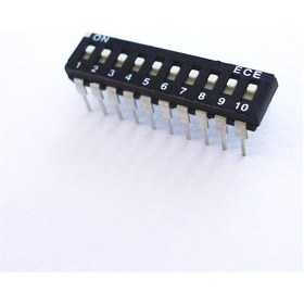 Resim Dip Swıtch - 8 Bacaklı, 10 Bacaklı - 20 Adet - 10 Adet 