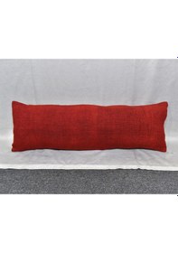 Resim Zehra Abla Halı Yeni El Dokuma Dekoratif Lumbar Kilim Kırlent Yastık Kılıfı 6690 Çok Renkli 