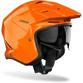 Resim Airoh Kombakt Color Orange Gloss Kask Turuncu 