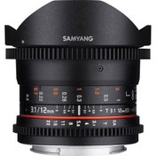 Resim Samyang 12mm T3.1 ED AS NCS Balıkgözü Lens (Canon EF) 