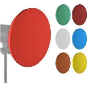Resim Skycity 42cm Fener Işık Yumuşaklığı Koruması - Mavi/kırmızı/yeşil/beyaz/sarı/kahverengi/mor 7 Renkli Paket 