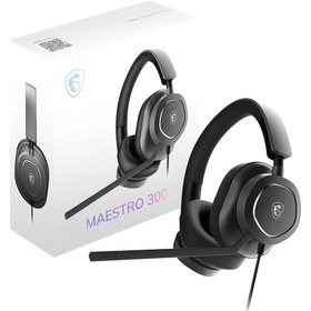 Resim MSI Maestro 300 Type-C Kablolu Gaming Kulaklık 