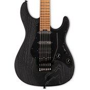 Resim Esp Ltd SN-1000 FR Black Blast Roasted Maple Elektro Gitar 