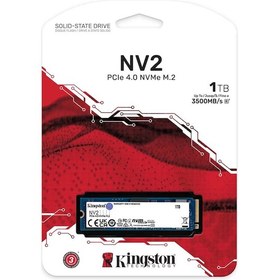Resim 1TB KINGSTON NV2 SNV2S/1000G 3500/2100/MB/s M.2 NVMe SSD 