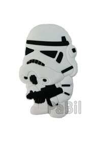 Resim Star Wars - Storm Trooper Anime Anahtarlık - 8 Cm 