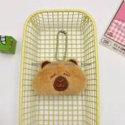 Resim Silver1 Peluş Karikatür Anahtarlık Kolye Küçük Hediye Bebek Kolye Çanta Çekicilik Aksesuarları (Yurt Dışından) 