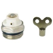 Resim Panel Radyatör ve Havlupan Hava Alma Purjör 1 Ad+1 Anahtar Metalik Gri 