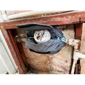 Resim Kl Home 3'lü Set -Su Saati -Kartlı Sayaç Dona Karşı Koruyucu (Sayaç Ceketi-Kauçuk Köpük Boru Izole-Pvc Bant) 