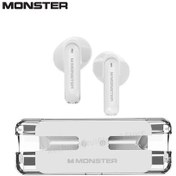 Resim Monster Xkt08 Kulaklık Bluetooth 5.3 Gerçek Kablosuz Kulaklık Düşük Gecikme White 