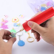 Resim USB ile Çalışan Mini Elektrikli Matkap Kalemi 7 Nozul ile - Taşınabilir El Matkabı DIY El Sanatları, Takı Yapımı, Kumaş ve PET Malzemeler için - 36V Güvenli Gerilim, Pil Gerektirmez, El Sanatları Projeleri | El Aleti | Şeffaf Gövde 