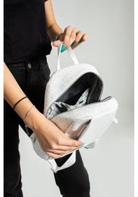 Resim Just Polo Kadın Büyük Boy Sırt Çantası Beyaz 