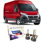 Resim Fiat Ducato Led Xenon Uzun Far Ampulü H7 Mono Yeni Seri Beyaz 2014+ 
