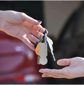 Resim Pratik Alışveriş Arabası Anahtarlığı 