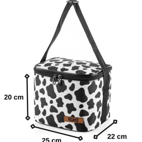 Resim Termal Yemek Taşıma Çantası 10LT Kare Model Izolasyonlu 