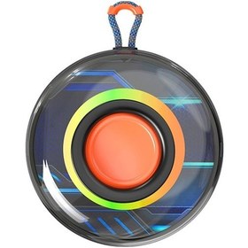 Resim Taşınabilir Su Geçirmez Mini Bluetooth Hoparlör, Bt 5.3, 1200mah Pil, Asma İpi Tasarımı, Hıfı Ses Kalitesi - Siyah 