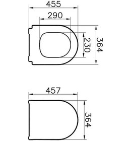 Resim VitrA Universal Droplast Slim Klozet Kapak 110 - 003 - 009 