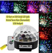 Resim Bluetooth Hoparlör Disco Sahne Disko Topu Usb Led Işıklı Mp3 