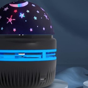 Resim Mini Yıldızlı Projektör Gece Lambası 
