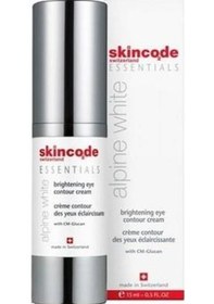 Resim Skincode Brightening Eye Contour Cream Göz Bakım Kremi 15 ML 