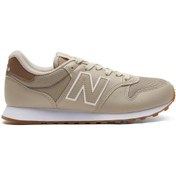 Resim New Balance 500 Kadın Bej Spor Ayakkabı 