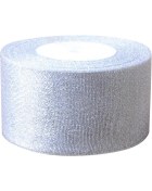 Resim Guangdong Spirit Düğün Partisi Için 1 Rulo Ipek Saten Kurdele (Genişlik 50 mm Uzunluğunda 25 Yard Yaklaşık 22 Metre) Gümüş 