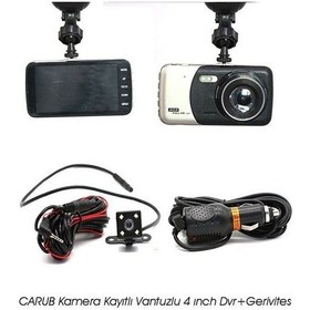 Resim Genel Markalar Carub Kamera Kayıtlı Vantuzlu 4 Inch Dvr Gerivites 001 58 04 