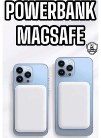 Resim Kablosuz Şarj Aleti Hızlı Şarj Taşınabilir 5000 Mah Siyah 