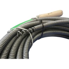 Resim Premium 15 Metre 13MM Kanal Susta Tıkanıklık Kanal Açma Klozet Gider Açıcı Boru Temizleme Spriral 