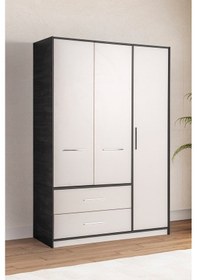 Resim Ege 3 Kapaklı Dolap Bej 
