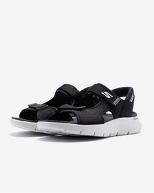 Resim Skechers Go Walk Flex Sandal - Easy Entry Erkek Siyah Sandalet 229210 Bkgy Siyah 