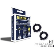 Resim H7 VW GOLF 6-7 (L07) Led xenon montaj aparatı adaptörü 