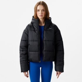 Resim Nike Sportswear Classic Puffer Kadın Siyah Ceket 