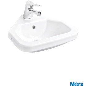 Resim GÜRAL VİT Köşe Puzzle Lavabo 40*42 